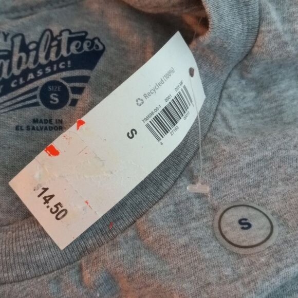 Old Navy Size S Vintage Budweiser Beer Bottle Christmas Lights Graphic T Shirt - Picture 8 of 9